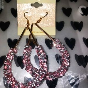 Light pink Crystal Collection earrings